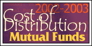 Cost of Distribution: Mutual Fund Sales