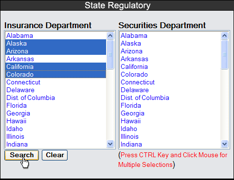 Select State Insurance Example